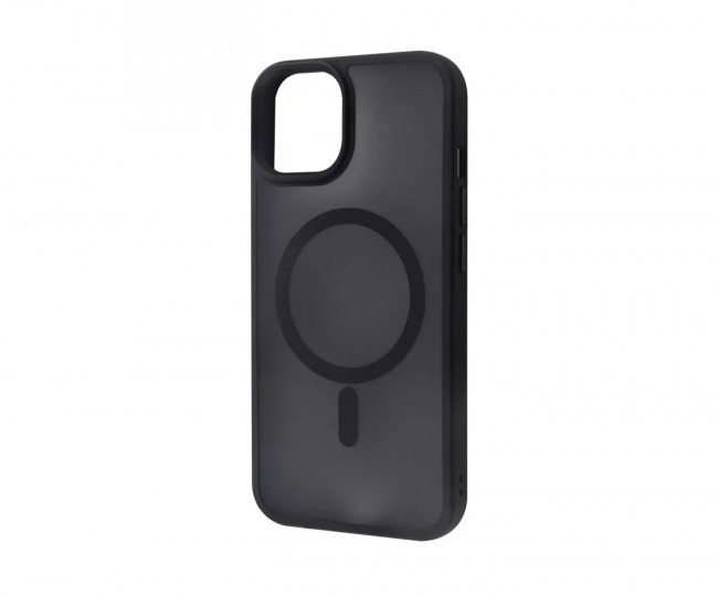 Чехол WAVE Matte Insane Case with Magnetic Ring iPhone 13 (black)